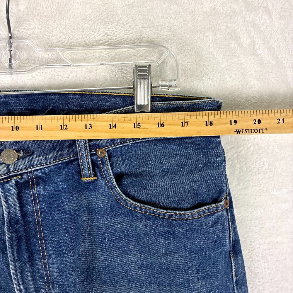 Polo Ralph Lauren Jeans Mens 36x32 Varick Faded Whiskered Preppy Western Y2K - Picture 11 of 14